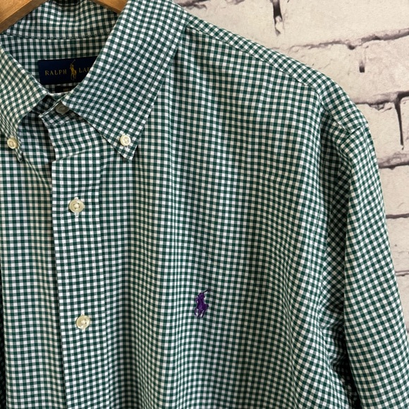 Polo Ralph Lauren Popeline L/S Sport Button Down SZ XL - Picture 4 of 4